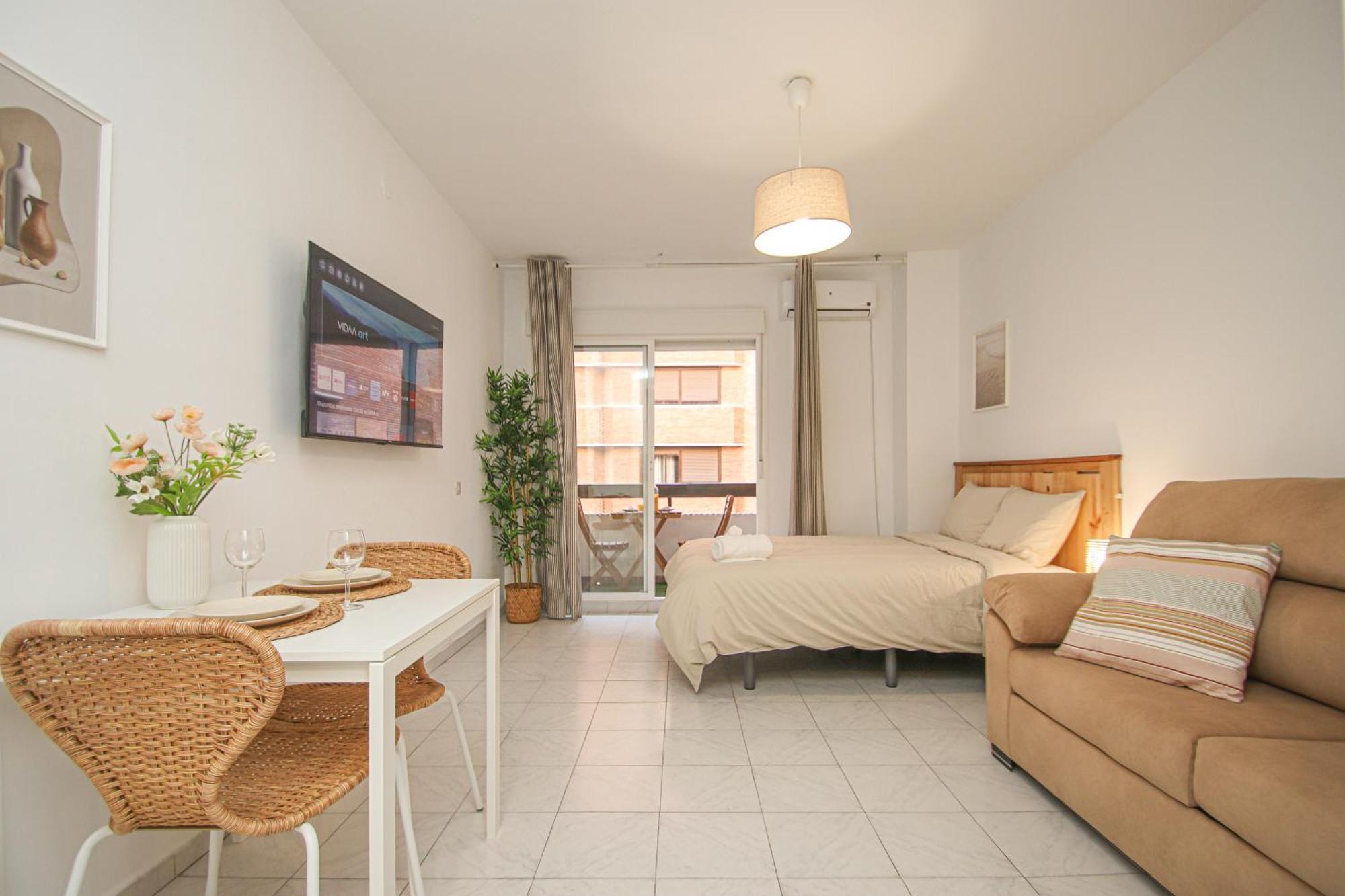 Wonderful Studio 15M Walk To Giralda And Feria Sevilla Exterior foto